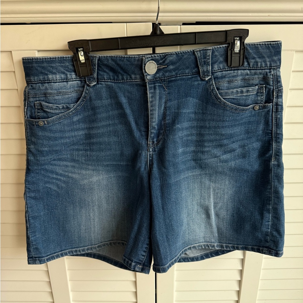 Democracy Mid Wash Blue Jean Shorts